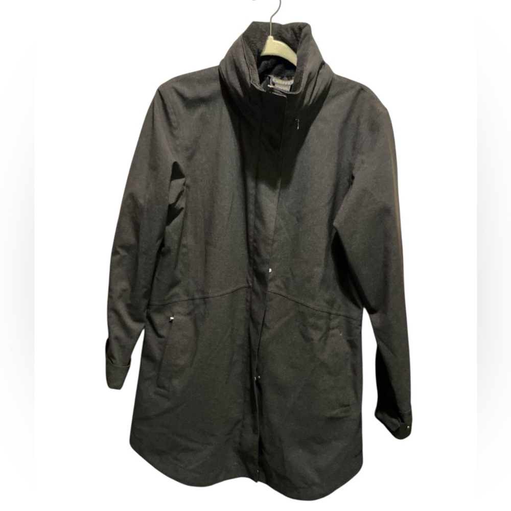 EXOFFICO Women’s Black Rain Jacket